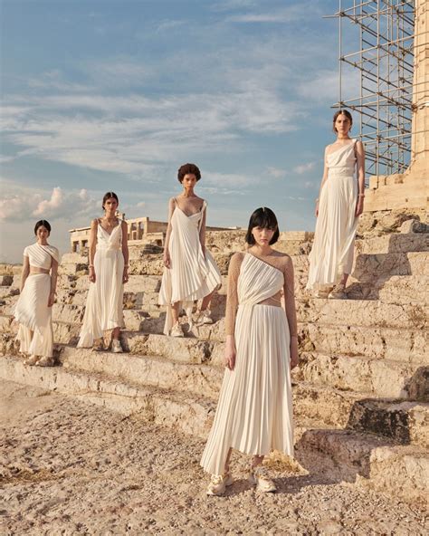 dior cruise show greece|Dior ancient Greece collection.